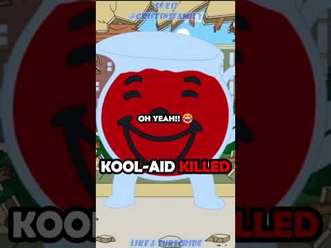 Evil Stewie Kills The Kool-Aid Man 😂  #shorts