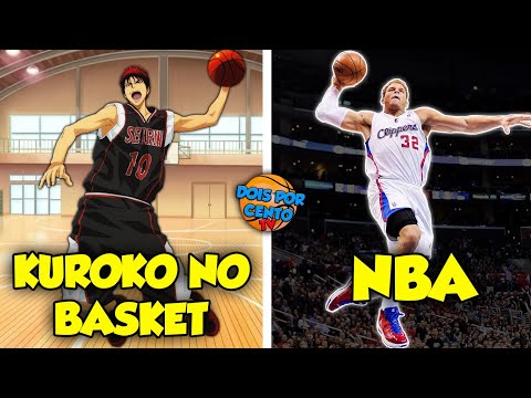 JOGADAS DE KUROKO NO BASKET QUE JÁ FORAM FEITAS NA NBA! ANIME X VIDA REAL!