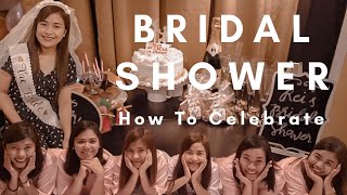 How To Organize Bridal Shower | DIY