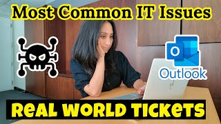 Troubleshooting my most common tickets recently| Real World IT Tickets (Ticket Thursday)
