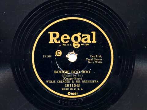 Boogie Boo Boo by Willie Creager and his Orchestra, 1929