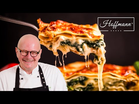 Tomato and spinach lasagna: A delicious recipe for mindful enjoyment | @CALLEkocht with Hoffmann