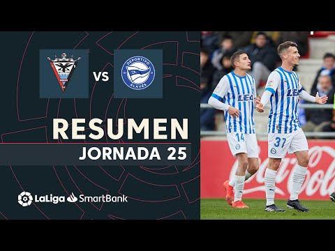 Resumen de CD Mirandés vs Deportivo Alavés (1-3)