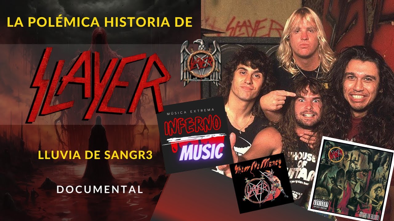 SLAYER: La HISTORIA OSCURA y BRUTAL de una LEYENDA del METAL | DOCUMENTAL