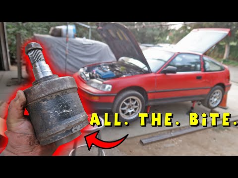 AWD CRX Rebuilt Viscous Coupler ANNIHILATES AXLE!!
