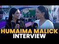 Humaima Malick Interview | Amazons vs Super Women | Match 3 | Women's League Exhibition | MI2A