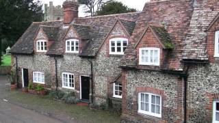 preview picture of video 'Miss Marple and Midsomer Film Location December 6th 2014 HAMBLEDON'