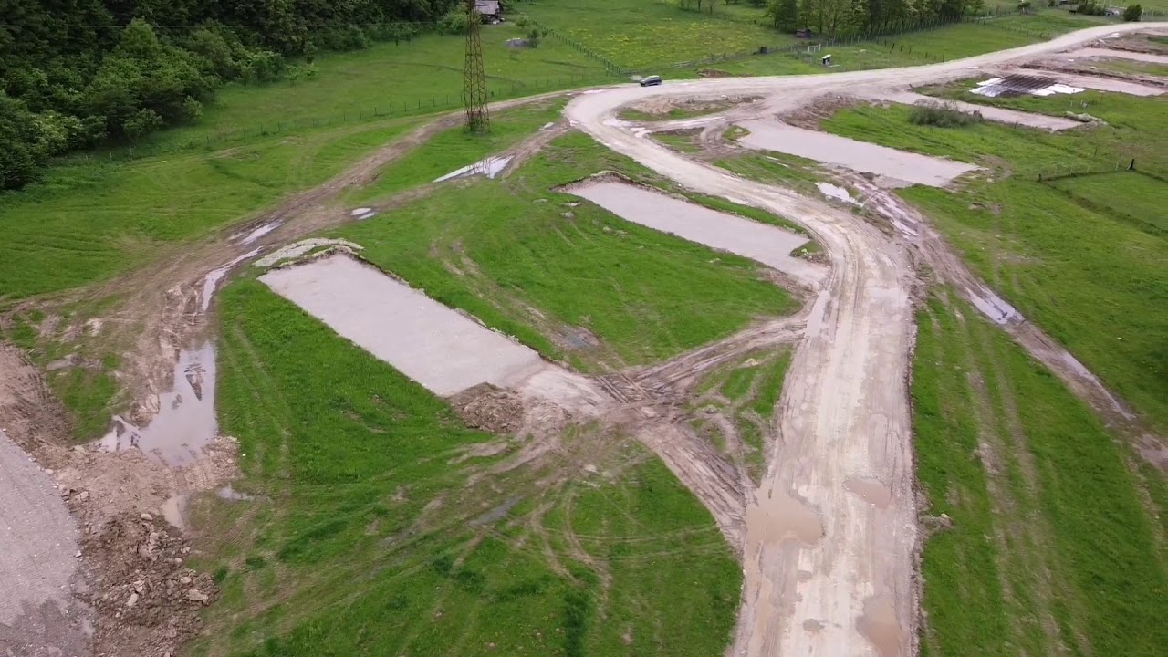 Filmare cu drona în 31.05.2020 pe autostrada Sibiu Pitești in zona Boita și Tălmaciu