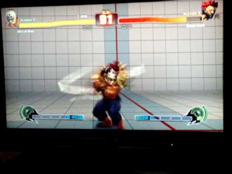 Street Fighter 4 Alucarduu (El Fuerte) vs Emersion(Akuma)