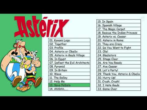 Asterix Soundtrack (Arcade OST, 33 Tracks)