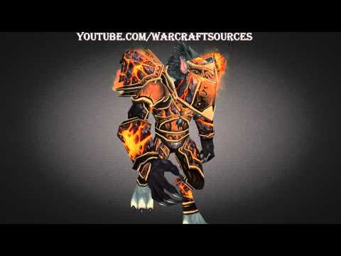 Worgen Warrior Tier 12 armor set - T12 - Molten Giant Warplate / Battleplate