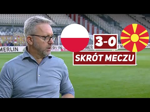 Polska - Macedonia Północna [3-0] skrót meczu | Debiut Brzęczka, kapitalne zmiany | El. Euro U21