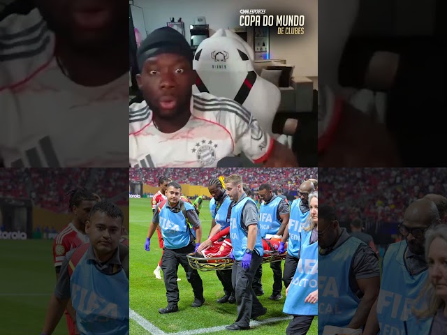 Alphonso Davies, do Bayern, se desespera em live após lesão de Musiala | CNN ESPORTES