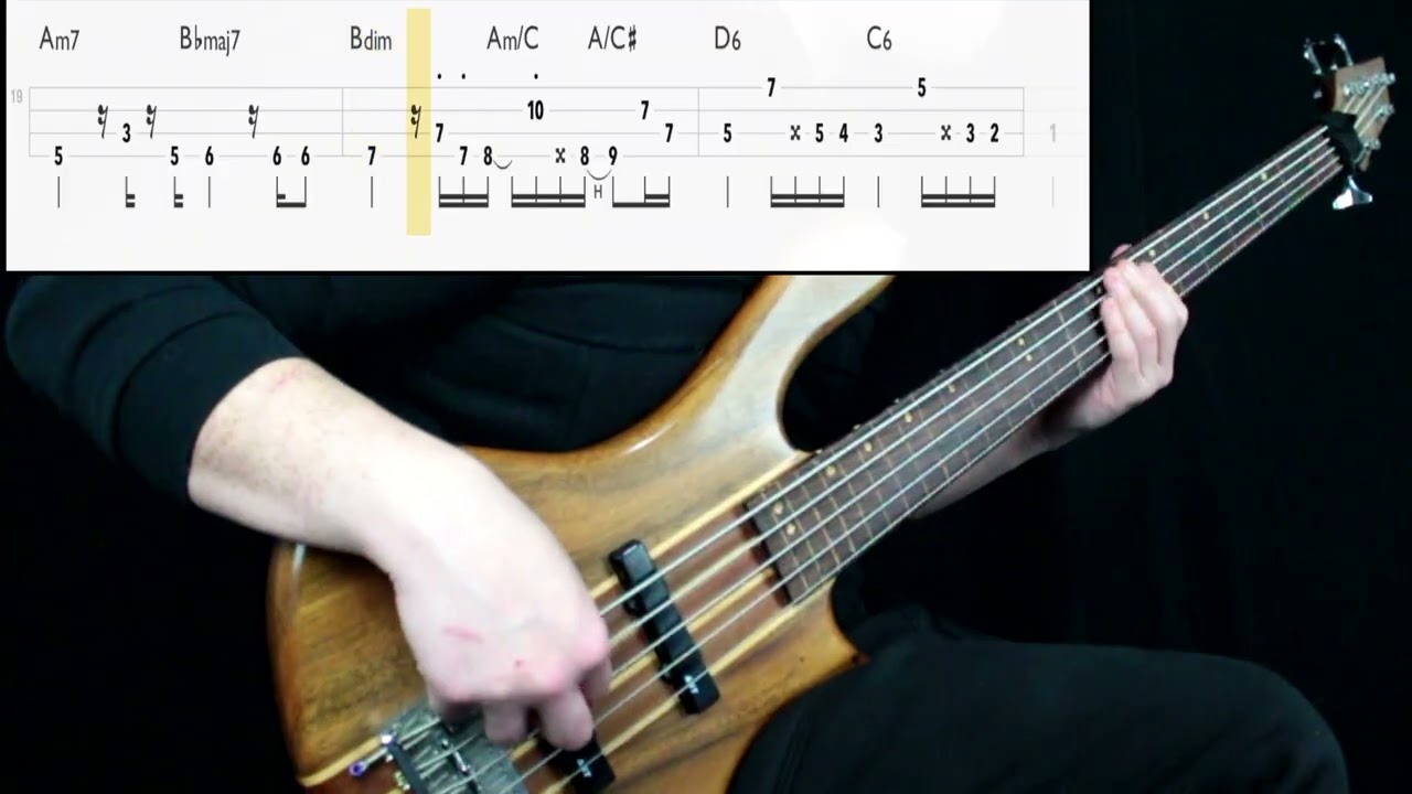 Serú Girán - Salir De La Melancolía (Bass Cover) (Play Along Tabs In Video)