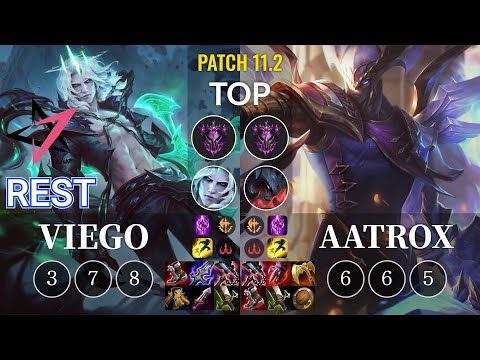 JT Rest Viego vs Aatrox Top - KR Patch 11.2