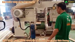 Máy cưa Lạng mỏng Sawyer Đài Loan, máy cưa Lạng ngang