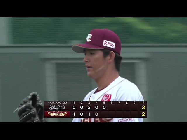 [Juego de Granja] ¡El relevista perfecto! Yuki Hayashi de Los Eagles carreras permitidas dos entrada hit! 2 de julio cerrador 2025 Tohoku Rakuten Golden Eagles vs. Chiba Lotte Marines