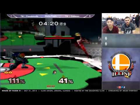 House of Paign VI [10/31/15] - Pools: TW | Pseudoturtle (Ganondorf) vs. TW | Odderon (Sheik)