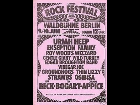 👉 Rockfestival Berliner Waldbühne ✌️1973✨ Ekseption 💫 Live ☀️ Kurzdoku