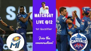 1st Qualifier MI vs DC IPL 2020 | DC vs MI | Matchday Live with Cheeka