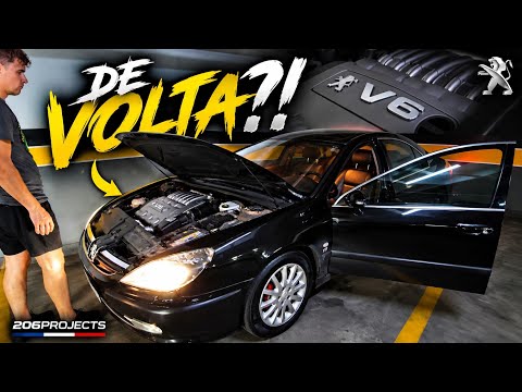 PEUGEOT 607 3.0 VOLTOU A SER V6!!