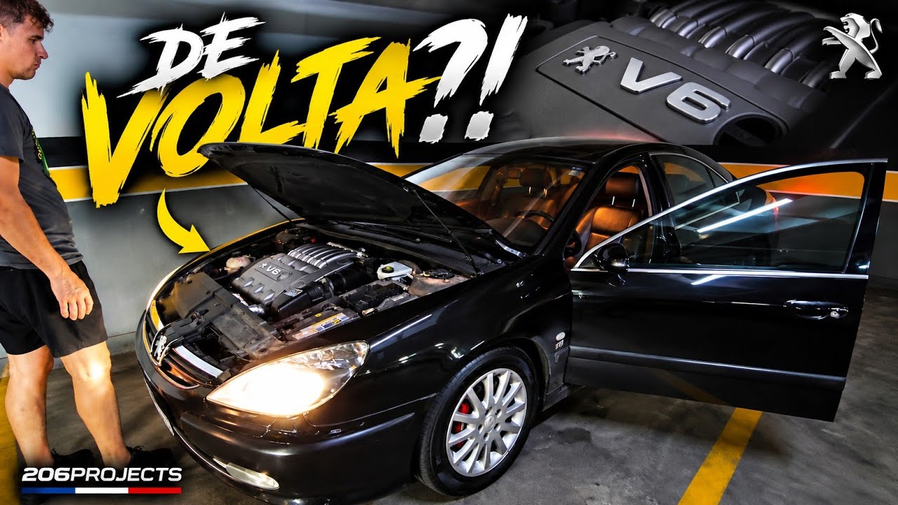 PEUGEOT 607 3.0 VOLTOU A SER V6!!