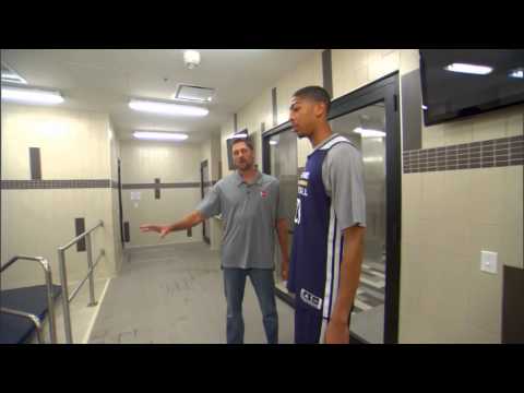 Anthony Davis Hangs with Brent Barry on Inside Stuff from rehomer.com