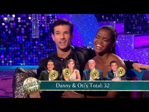 Danny Mac and Oti. Strictly ITT 03.10.16