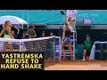 Dayana Yastremska No Hand Shake With Mirra Andreeva After Match - Lausanne 2023