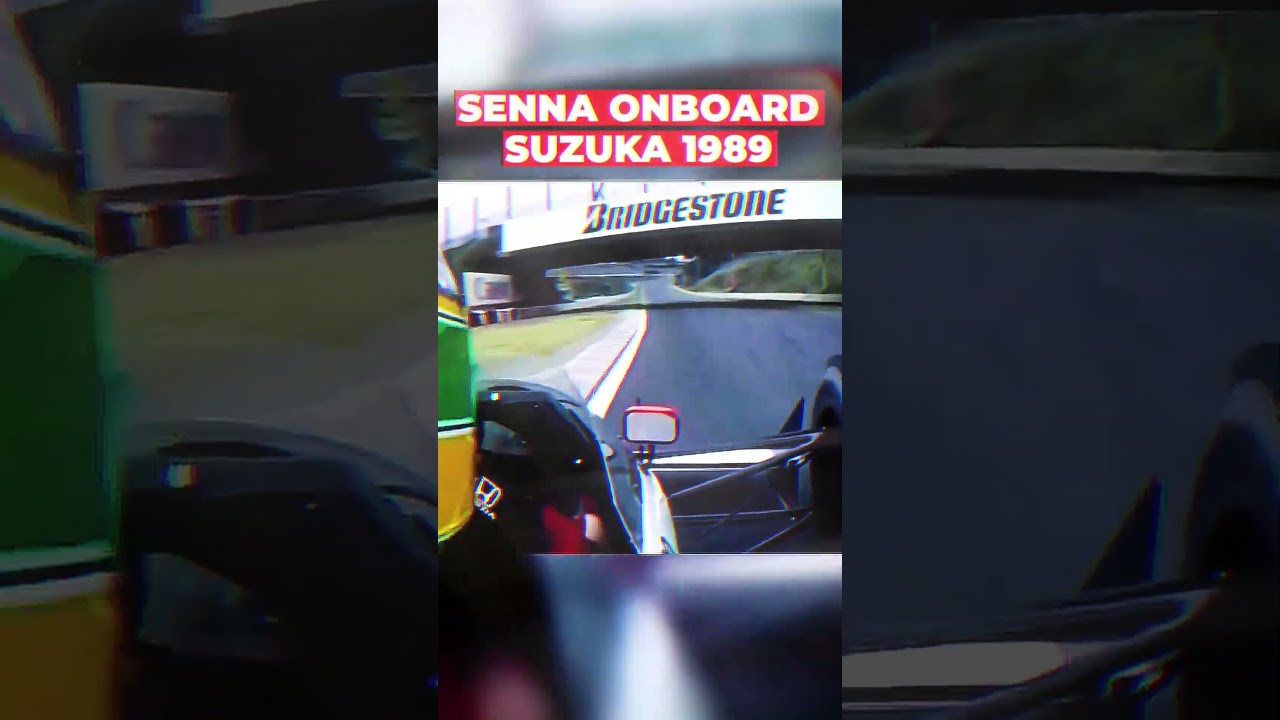 Onboard LENDÁRIA de SENNA no Japão!