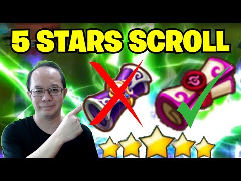 Summoners War - HE WANTS LD NAT5 from 8 LD SCROLLS