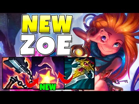 THIS NEW CHANGE TO ZOE W IS... INTERESTING - New Zoe Gameplay - League of Legends