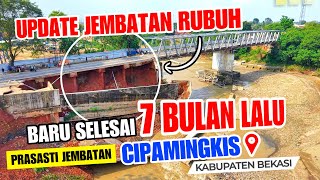 Download lagu BREAKING NEWS‼️JEMBATAN BARU 7 BULAN TAPI SUDAH RUBUH🙈JEMBATAN CIPAMINGKIS KAB.BEKASI JAWA BARAT mp3