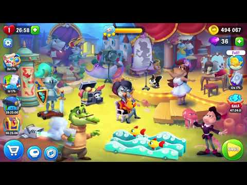 Fishdom 6483 Level - 23 moves - NO BooSTERS