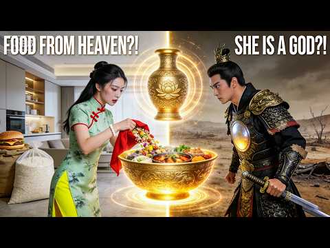 She Feeds a ANCIENT GENERAL through a MAGIC BOWL! Saving the Famine with Modern Food!