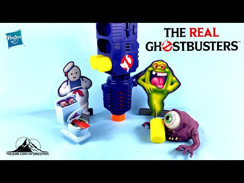 Hasbro Kenner Reissue Real Ghostbusters FEARSOME FLUSH, BUG EYE GHOST and GHOSTPOPPER Video Review