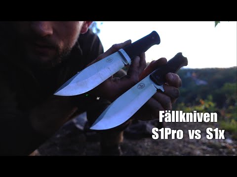 Vergleich zwischen dem Fällkniven S1pro und Dem Fällkniven S1x