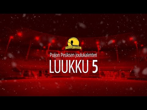 Puijon Pesiksen joulukalenteri - Luukku 5