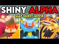 SHINY ALPHA MAP QUEST FULL MOVIE In Pokemon Legends Arceus