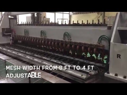 Welded Wire Mesh Machine For Fencing And Poultry Cages