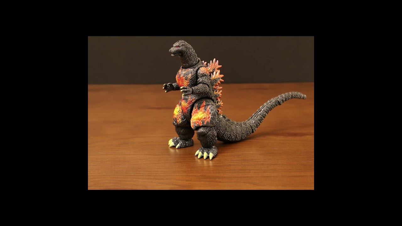 Burning Godzilla [Godzilla Action Figure] #godzilla