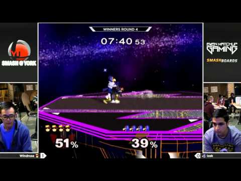 Arcadian FEB 2016 - Windrose (Falcon) vs Izek (Falco) - SSBM Winners Round 4