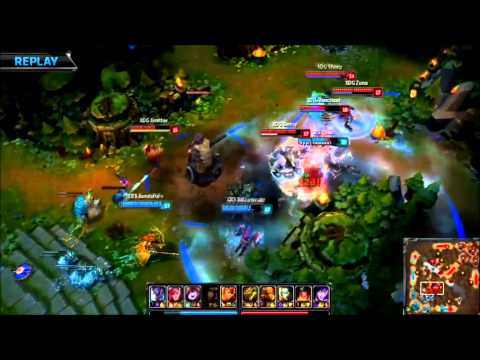 CRS vs XDG W8D1 - Voyboy Quadrakill on Lulu