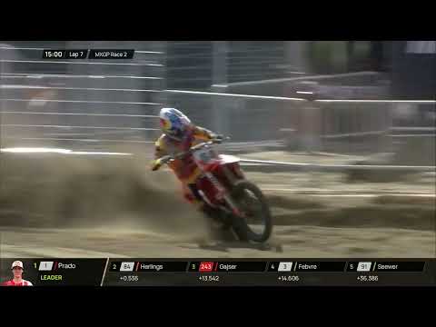 Battle of giants with Herlings and Prado in Lommel MXGP Race 2 | MXGP of Flanders 2024