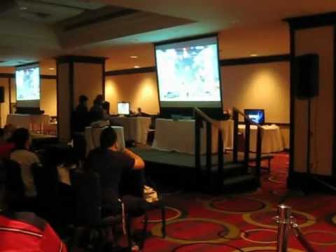 Toryuken 2012 - Moments after Chi-Rithy beats Dieminion in SSFIV:Arcade Edition 2012