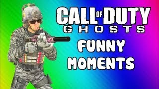 COD Ghosts Funny Moments - Chasm Bus, Drowning, Tree, Tremor (Trolling Friends / Map Interactions)