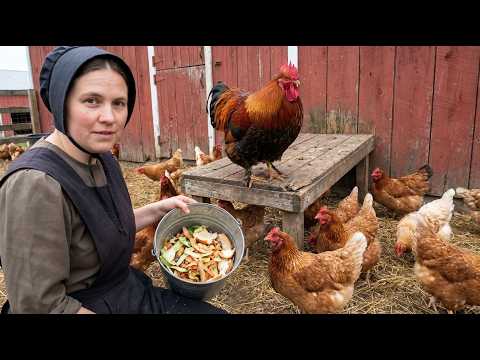 The Amish Method That Feeds Chickens Without Grain (Only $1/Week)