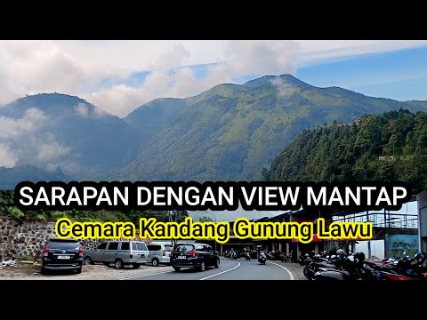 SARAPAN DI CAFE TAWANGMANGU KARANG ANYAR JAWA TENGAH