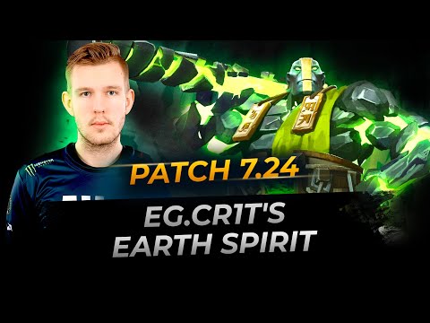 EG.Cr1t is a Roaming Earth Spirit - Dota 2 Replay Full Gameplay