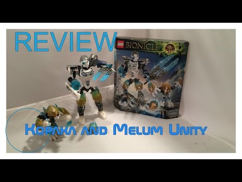 LEGO Bionicle 2016 Review: Kopaka and Melum Unity Set 71311